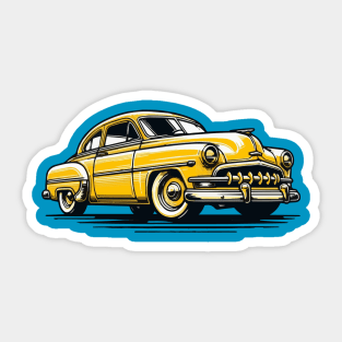 Yellow taxi Sticker